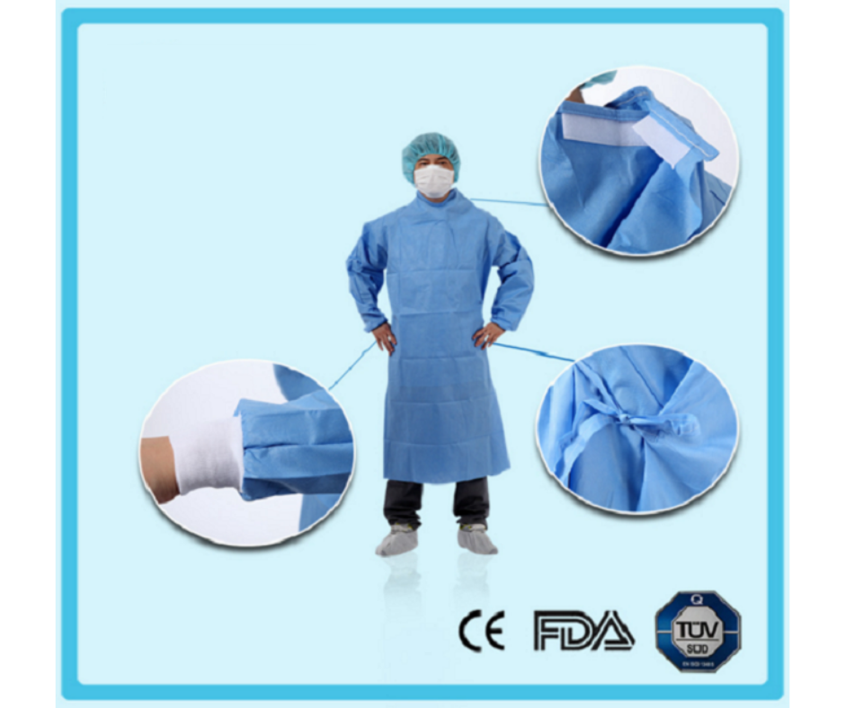 EXA-ONE SURGICAL GOWN – MODEL 7121 – RAGLAN SLEEVES